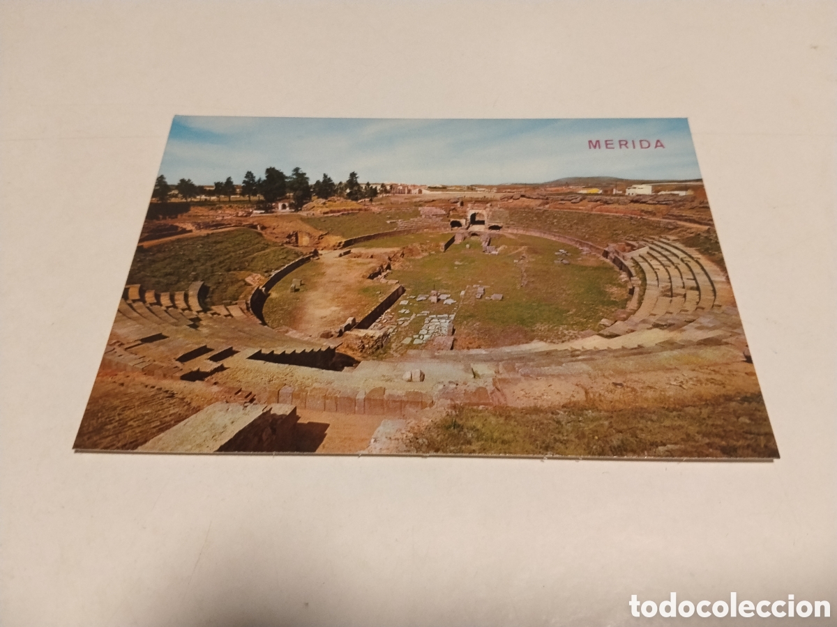 Postales: Postal M&eacute;rida , Anfiteatro Romano , Vista General