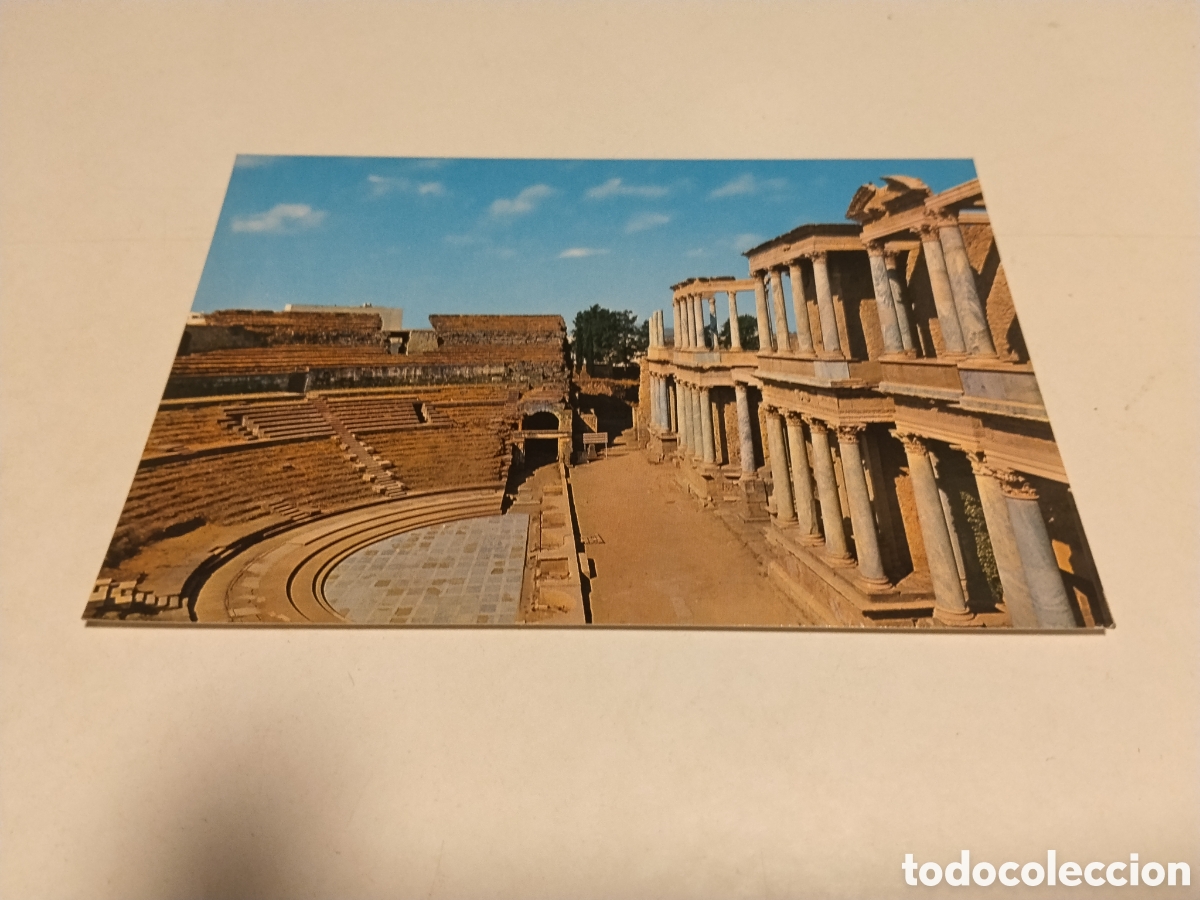 Postales: Postal M&eacute;rida ,Teatro Romano Escena