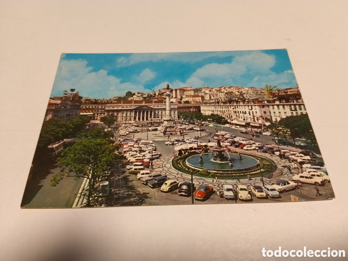 Postales: Postal Lisboa , Portugal , Pra&ccedil;a de D.Pedro IV (Rossio)