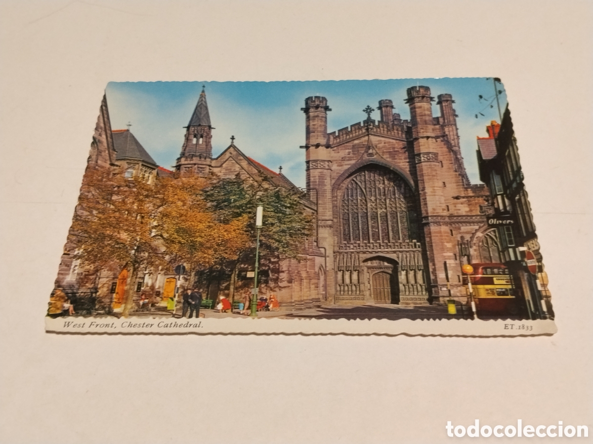 Postales: Postal West Front , Chester Cathedral