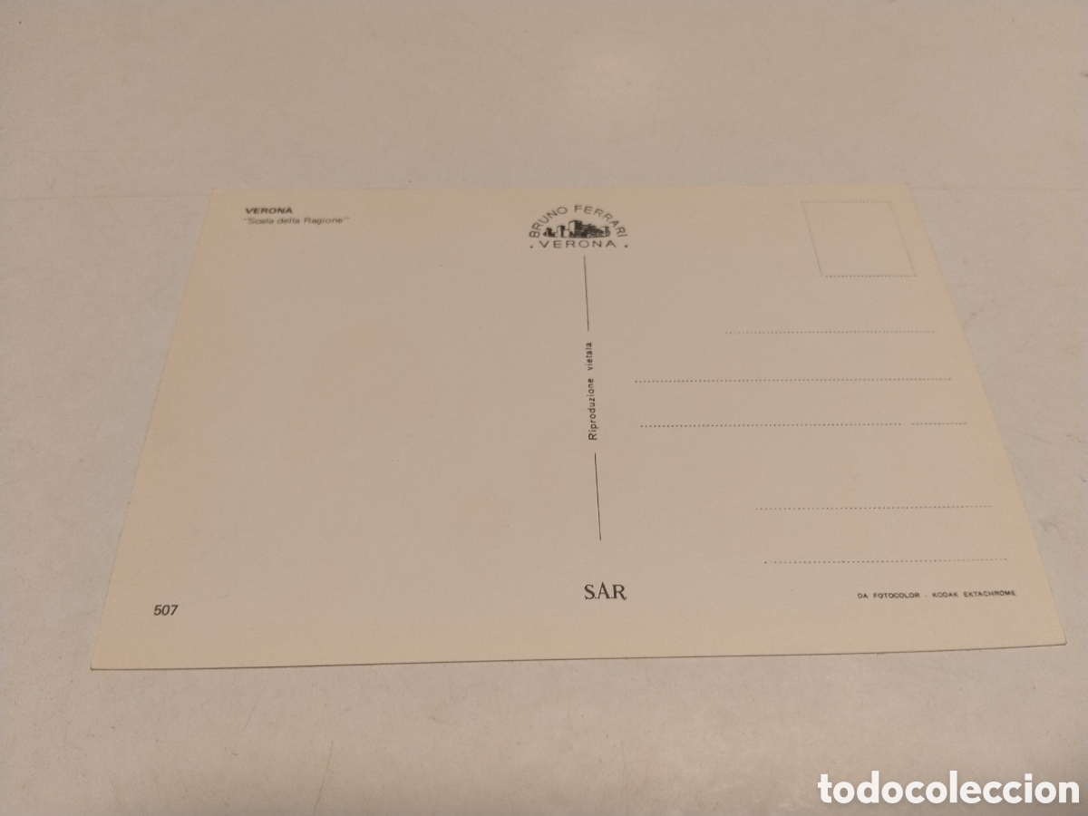 Postales: Postal Verona , Scala Della Rahione - Foto 2