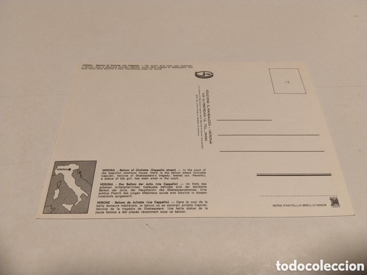 Postales: Postal Verona ...... - Foto 2