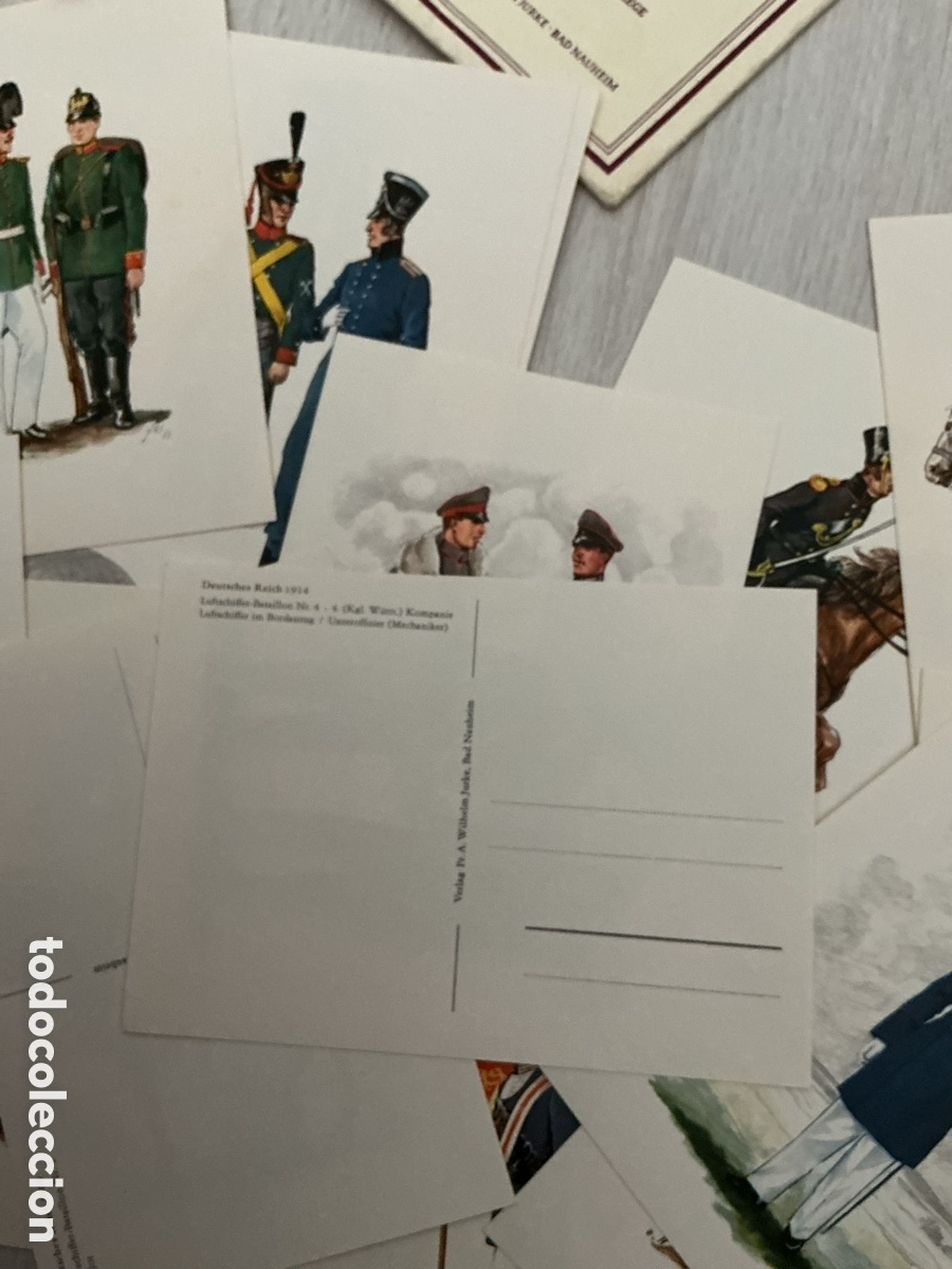 Postales: Postales uniformes alemanes - Foto 5