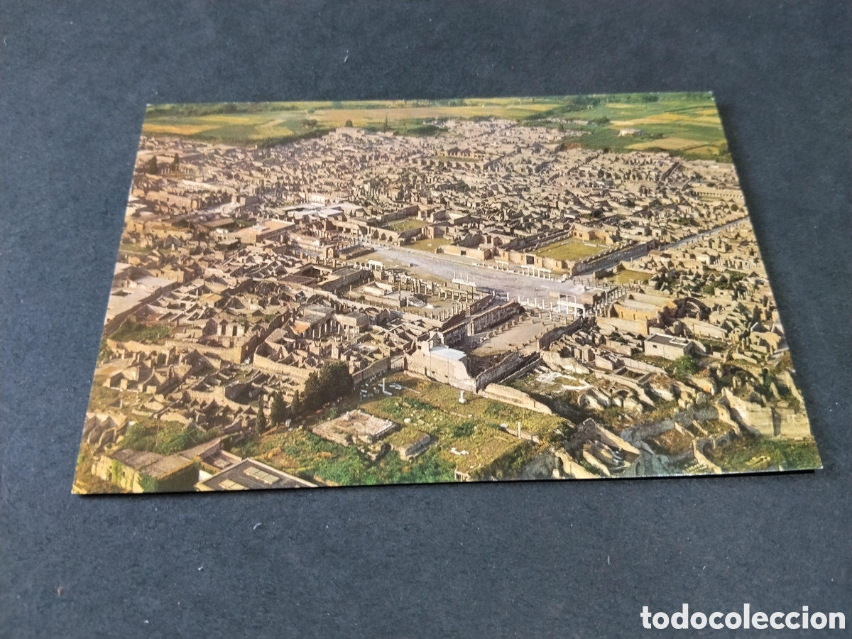 Postales: Postal Pompei , Veduta a&eacute;rea degli scavi