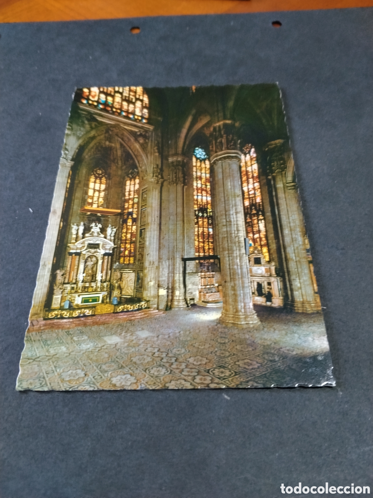 Postales: Postal Milano , II Duomo interno ........