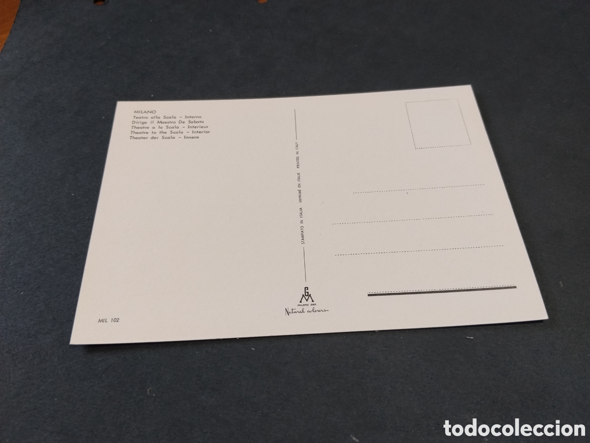 Postales: Postal Milano Teatro alla Scala - Foto 2