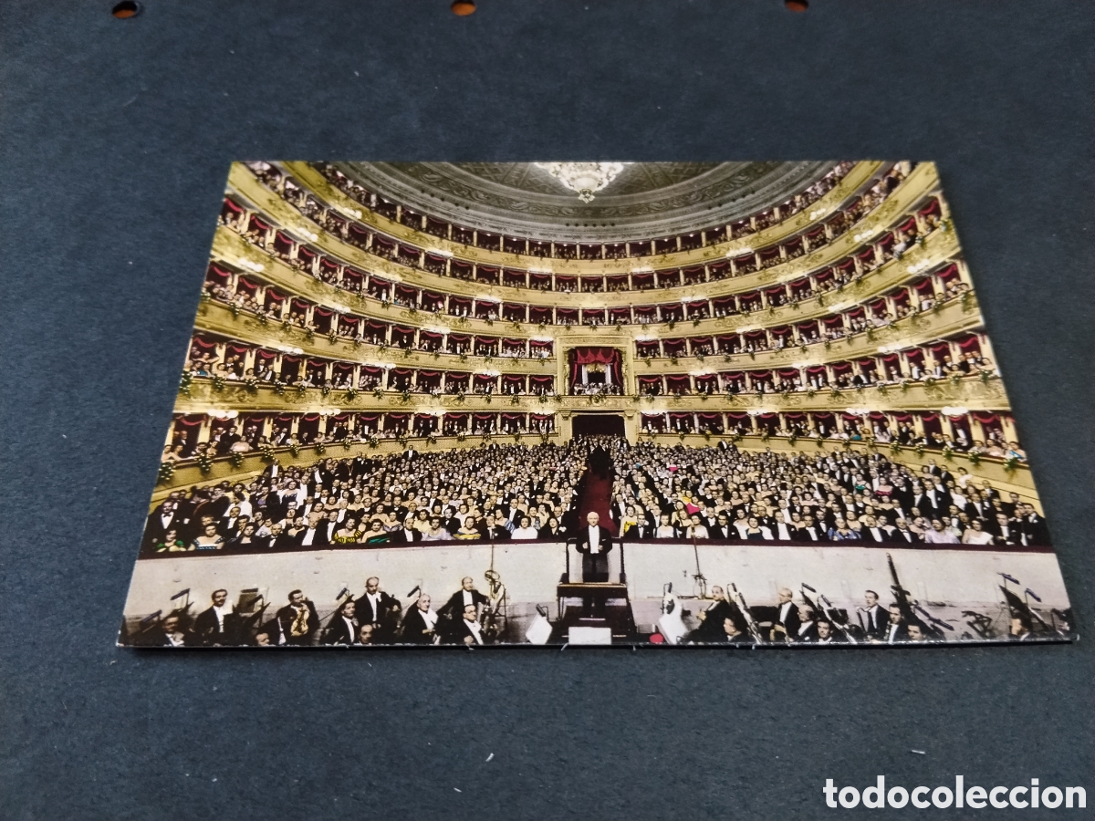 Postales: Postal Milano Teatro alla Scala