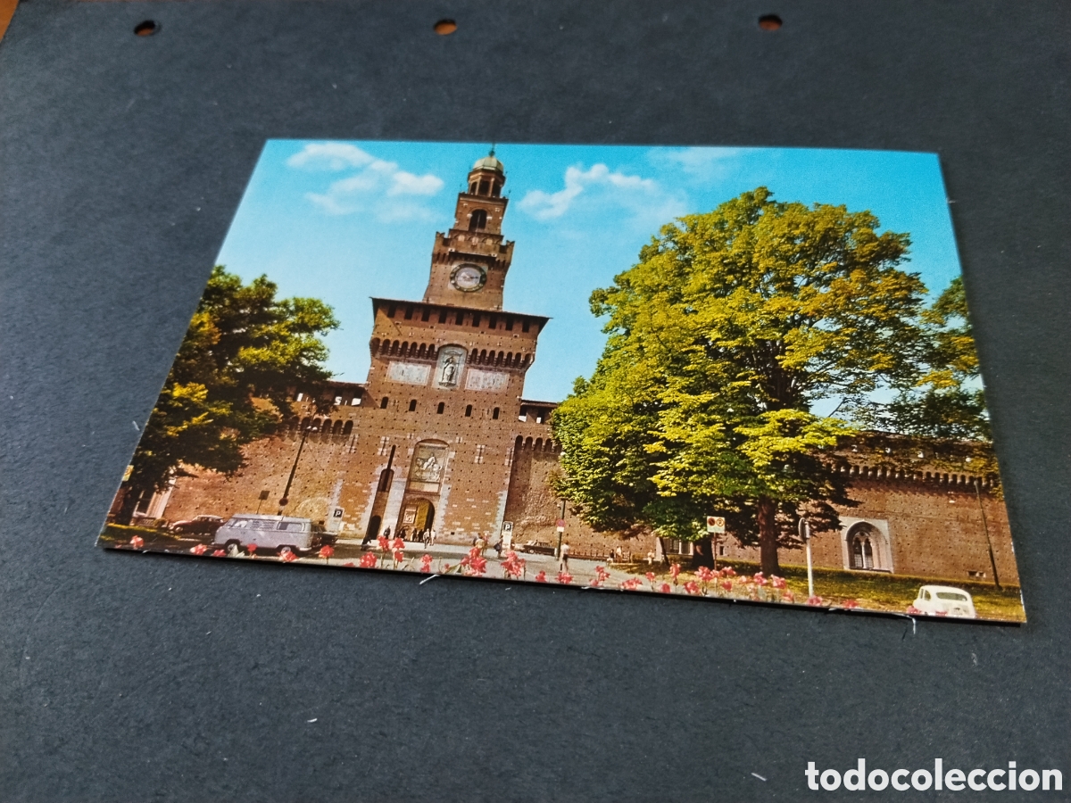 Postales: Postal Milano Castello Sforzesco