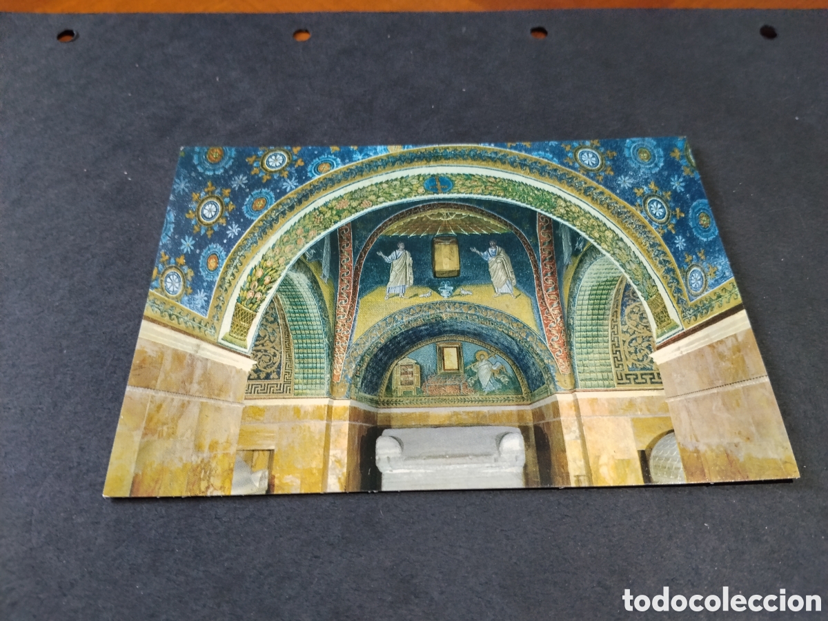 Postales: Postal Ravenna Mausoleo di Galla Placidia - Interno