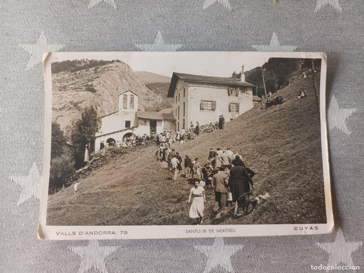 Postales: POSTAL ANDORRA SANTUARI DE MERITXELL CUYAS