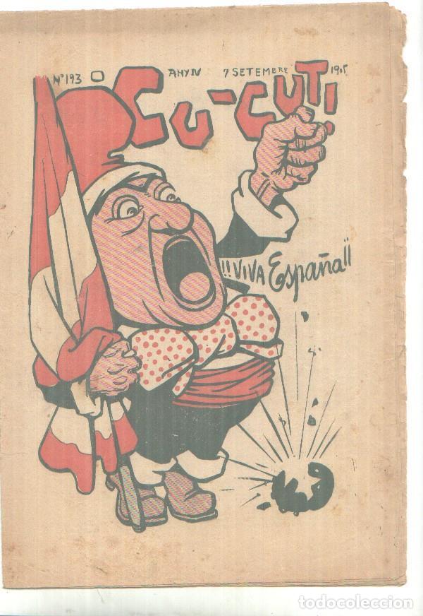 Postkarten: Cu-Cut numero 193 del 7.9.1905 - Varios
