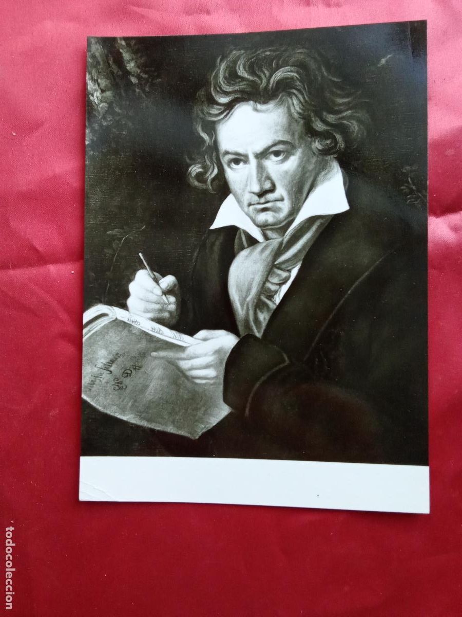 Postales: Postal museo Beethoven Alemania, Beethoven-Haus, Bonn Papel.135