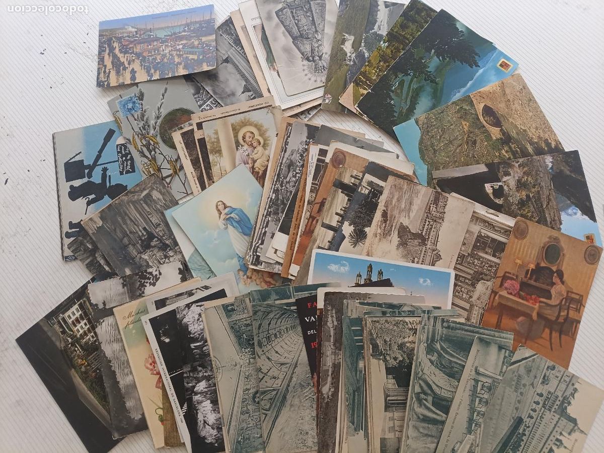 Postales: 104 postales antiguas y modernas