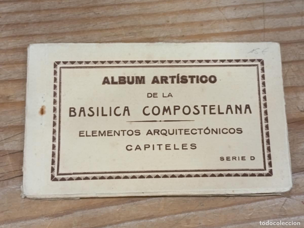 Postales: &Aacute;lbum Art&iacute;stico de la Bas&iacute;lica Compostelana: Elementos Arquitect&oacute;nicos: Capiteles Serie D