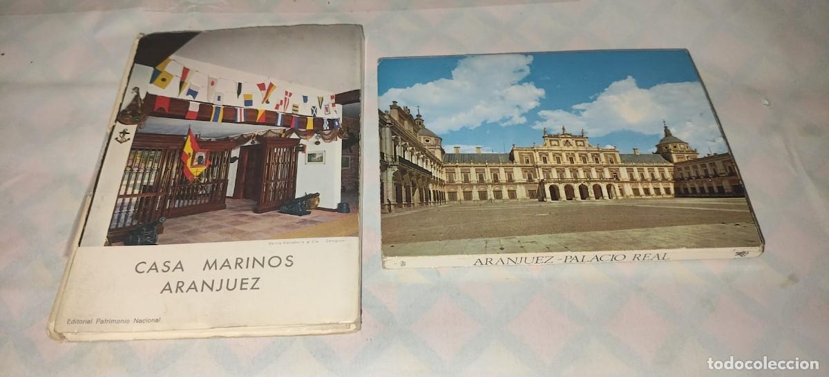 Postales: Postales en acorde&oacute;n Aranjuez - Dos Blocs: Casa Marinos / Palacio Real - Garc&iacute;a Garrabella