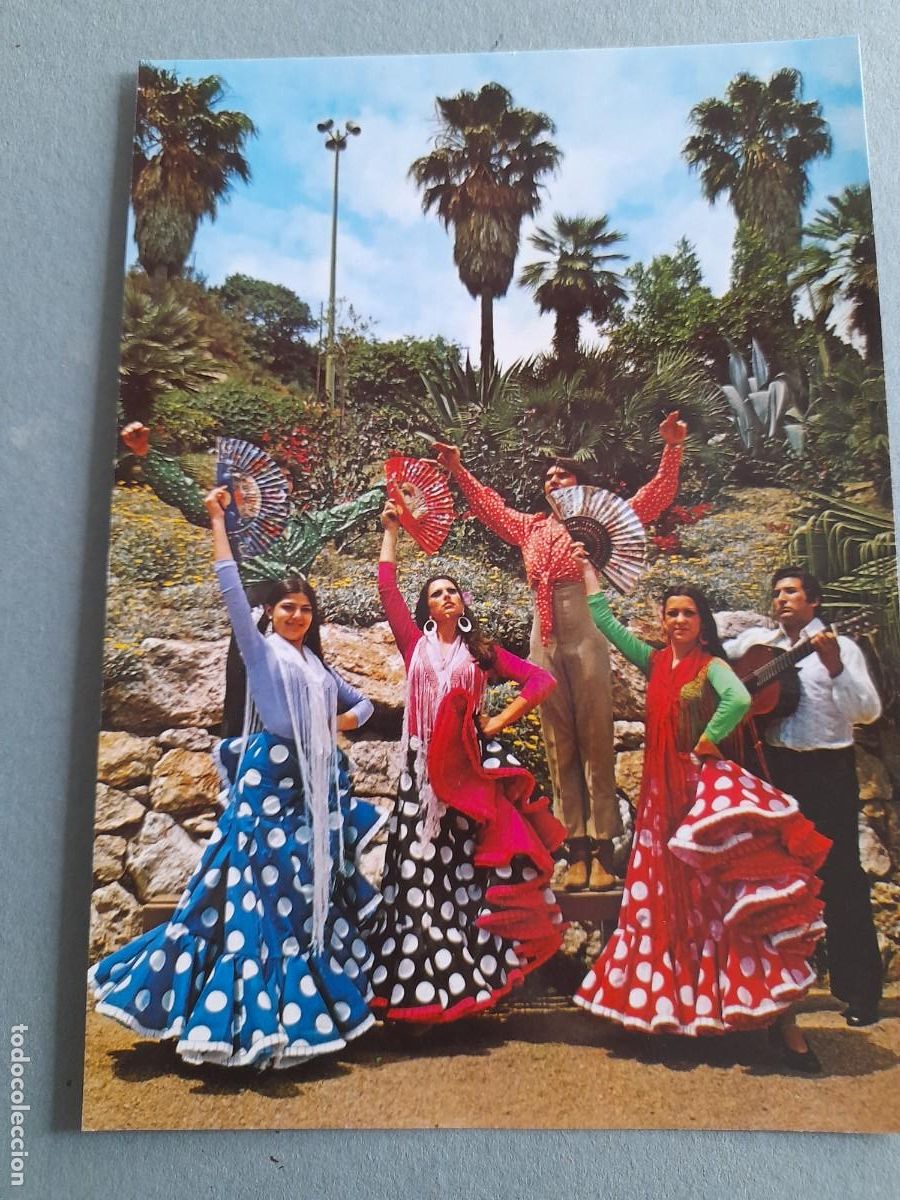 Postales: postal folklore espa&ntilde;ol, 5470 perla, a&ntilde;os 60 aprox