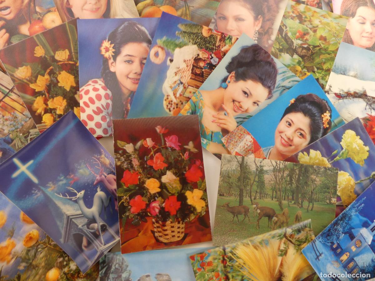 Postales: LOTE DE 38 TARJETAS POSTALES 3D - Foto 3