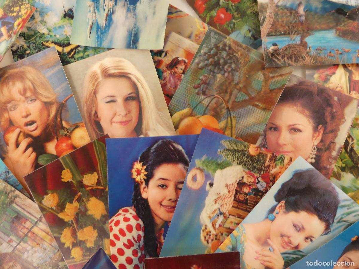Postales: LOTE DE 38 TARJETAS POSTALES 3D - Foto 5