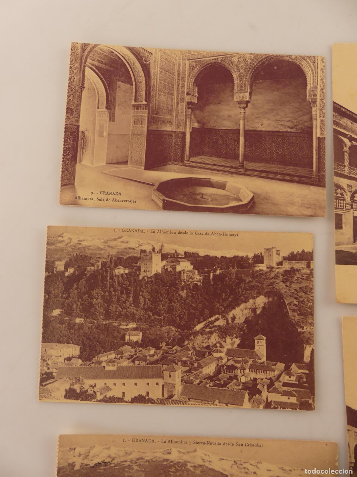 Postales: LOTE DE 12 TARJETAS POSTALES DE GRANADA -- REF: T2 - Foto 5