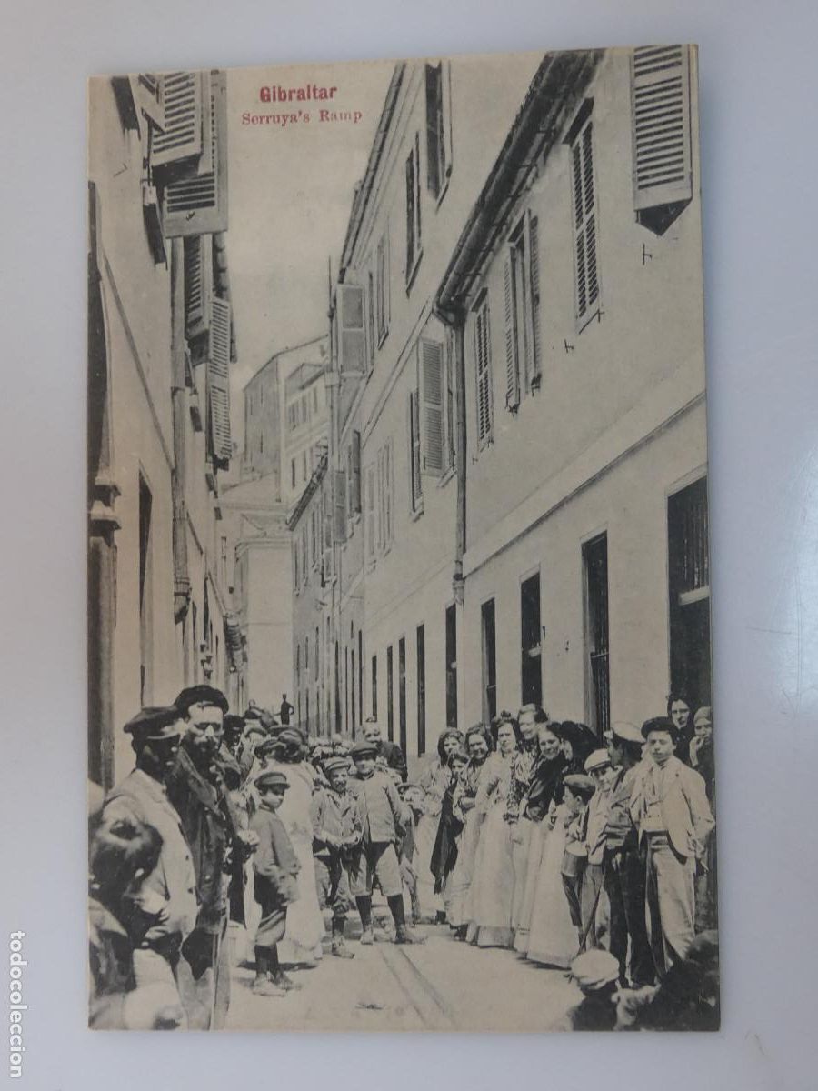 Cartoline: ANTIGUA TARJETA POSTAL- GIBRALTAR SERRUYA'S RAMP-- REF:T31