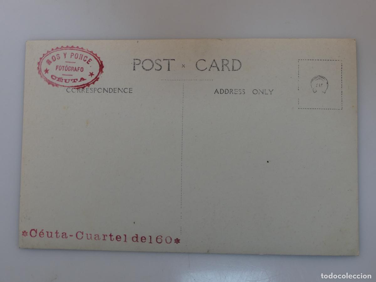 Postales: ANTIGUA TARJETA POSTAL - CEUTA CUARTEL -- REF:T46 - Foto 3