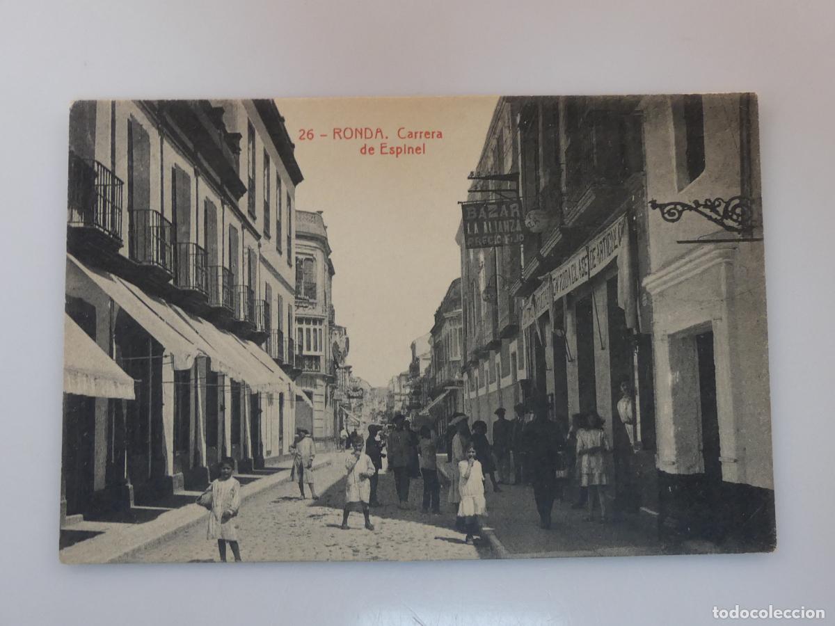 Cartes Postales: ANTIGUA TARJETA POSTAL - RONDA CARRERA DE ESPINEL -- REF:T56