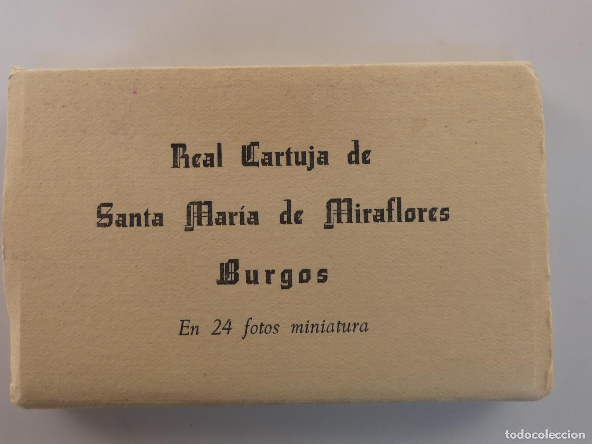 Cartoline: REAL CARTUJA DE SANTA MARIA DE MIRAFLORES BURGOS EN 24 FOTOS MINIATURA