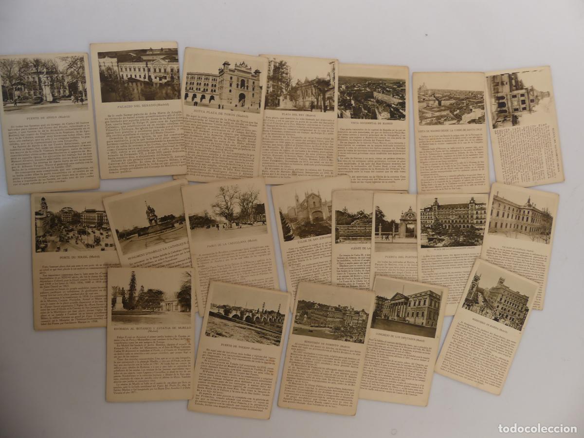 Cartoline: LOTE DE 20 TARJETAS POSTALES DE BLANCO Y NEGRO DE MADRID -- REF: T5