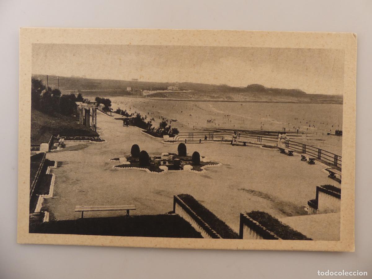 Cartoline: ANTIGUA TARJETA POSTAL - SANTANDER - PLAYA DESDE PIQUIO -- REF:T19