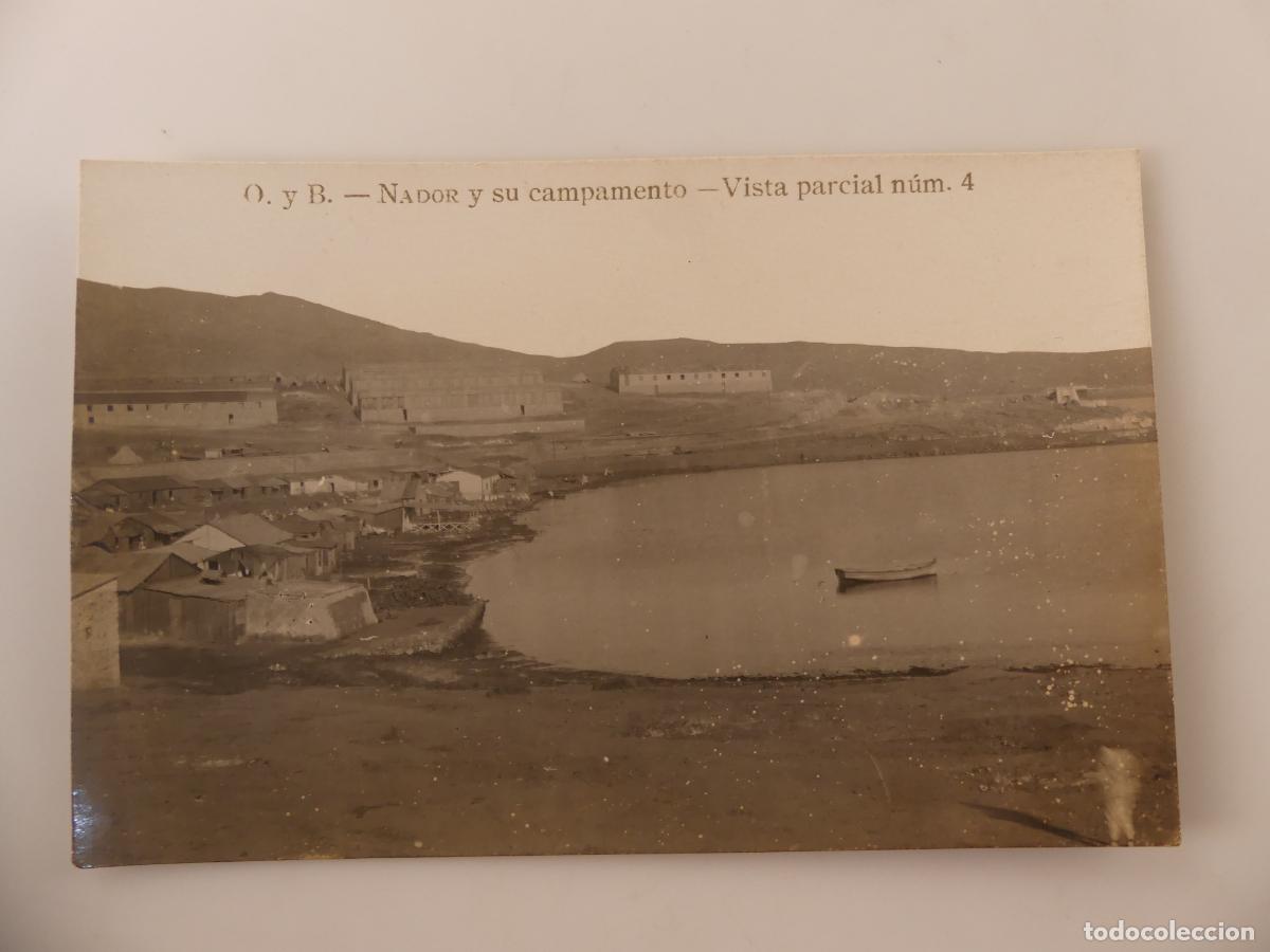 Cartoline: ANTIGUA TARJETA POSTAL - NADOR Y SU CAMPAMENTO VISTA PARCIAL -- REF:T15