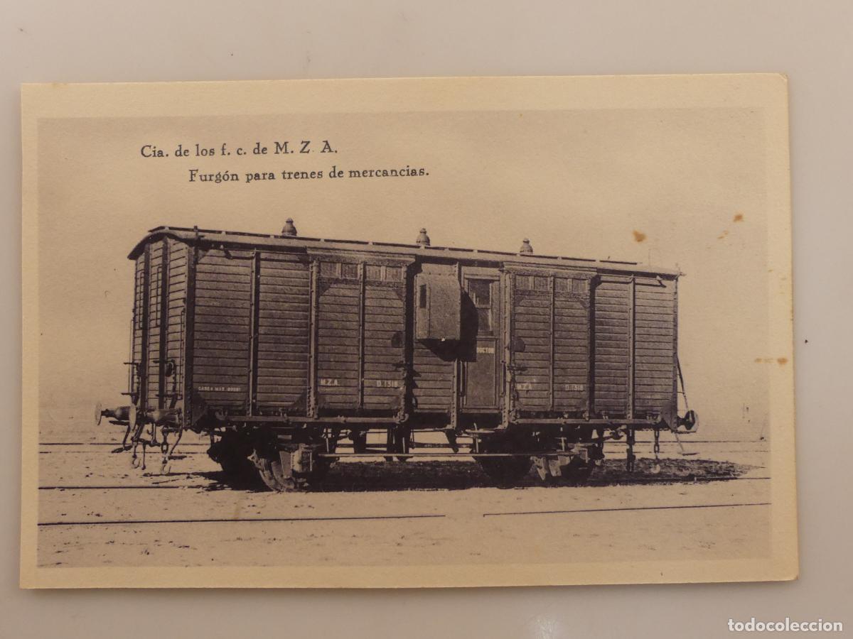 Cartoline: ANTIGUA TARJETA POSTAL - VAGON FURGONPARA TRENES DE MERCANCIA -- REF: T73