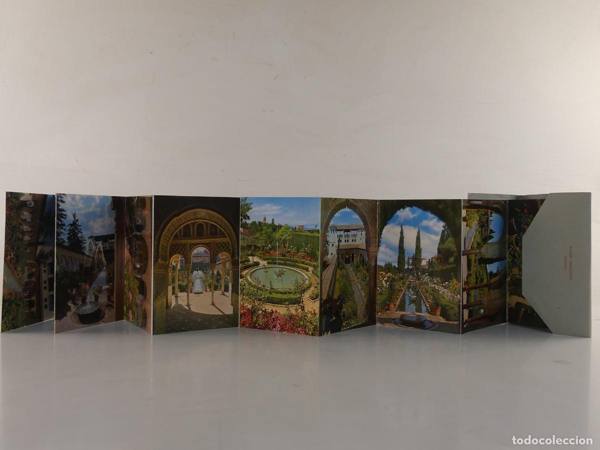 Postales: BLOC POSTAL - GRANADA - GENERALIFE EN COLOR - Foto 2