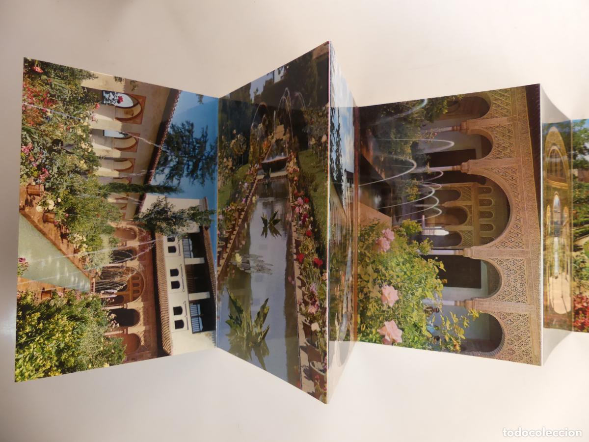 Postales: BLOC POSTAL - GRANADA - GENERALIFE EN COLOR - Foto 3