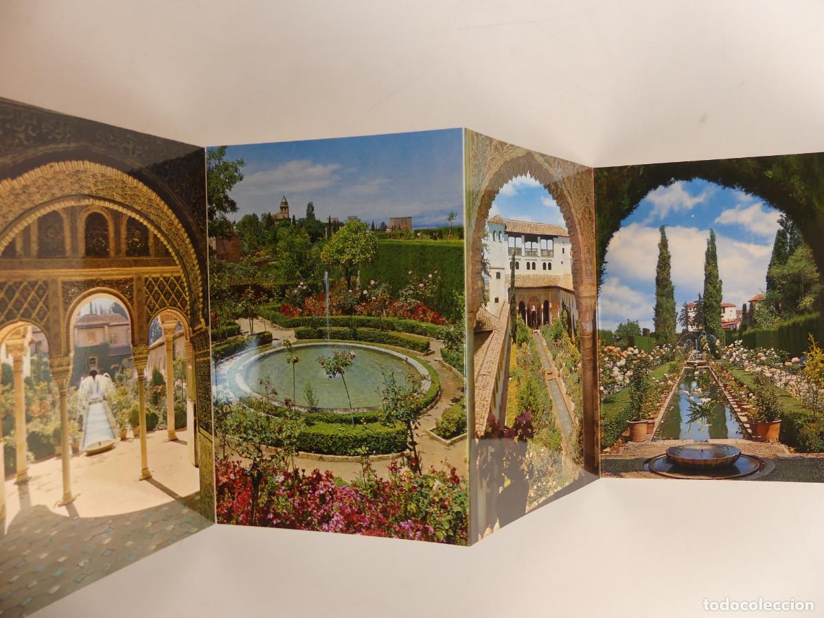 Postales: BLOC POSTAL - GRANADA - GENERALIFE EN COLOR - Foto 4