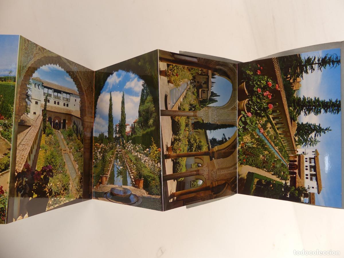 Postales: BLOC POSTAL - GRANADA - GENERALIFE EN COLOR - Foto 5