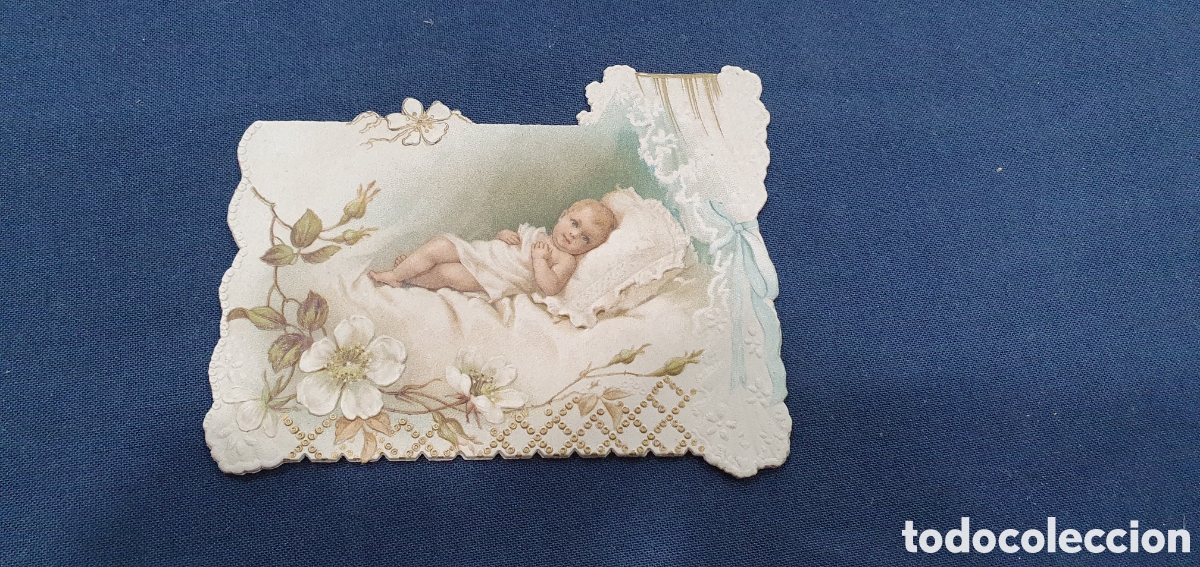 Cartoline: Postal troquelada ni&ntilde;o ppios s. XX. (L133)