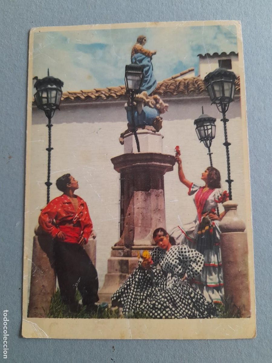 Postales: postal folklore espa&ntilde;ol, 502, a&ntilde;os 60 aprox