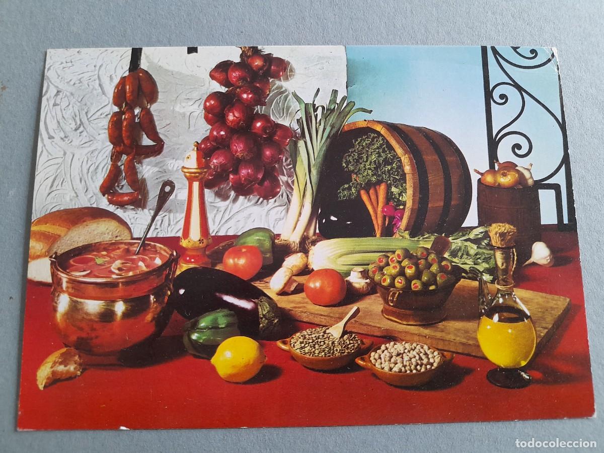 Postales: postal el aceite de oliva es el mejor, graf instar 1971