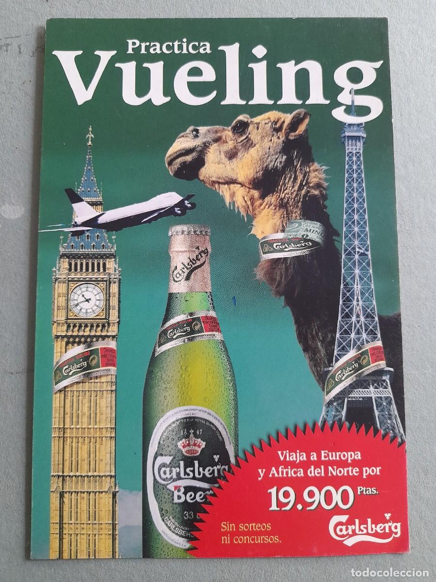 Postales: postal practica vueling, 1998