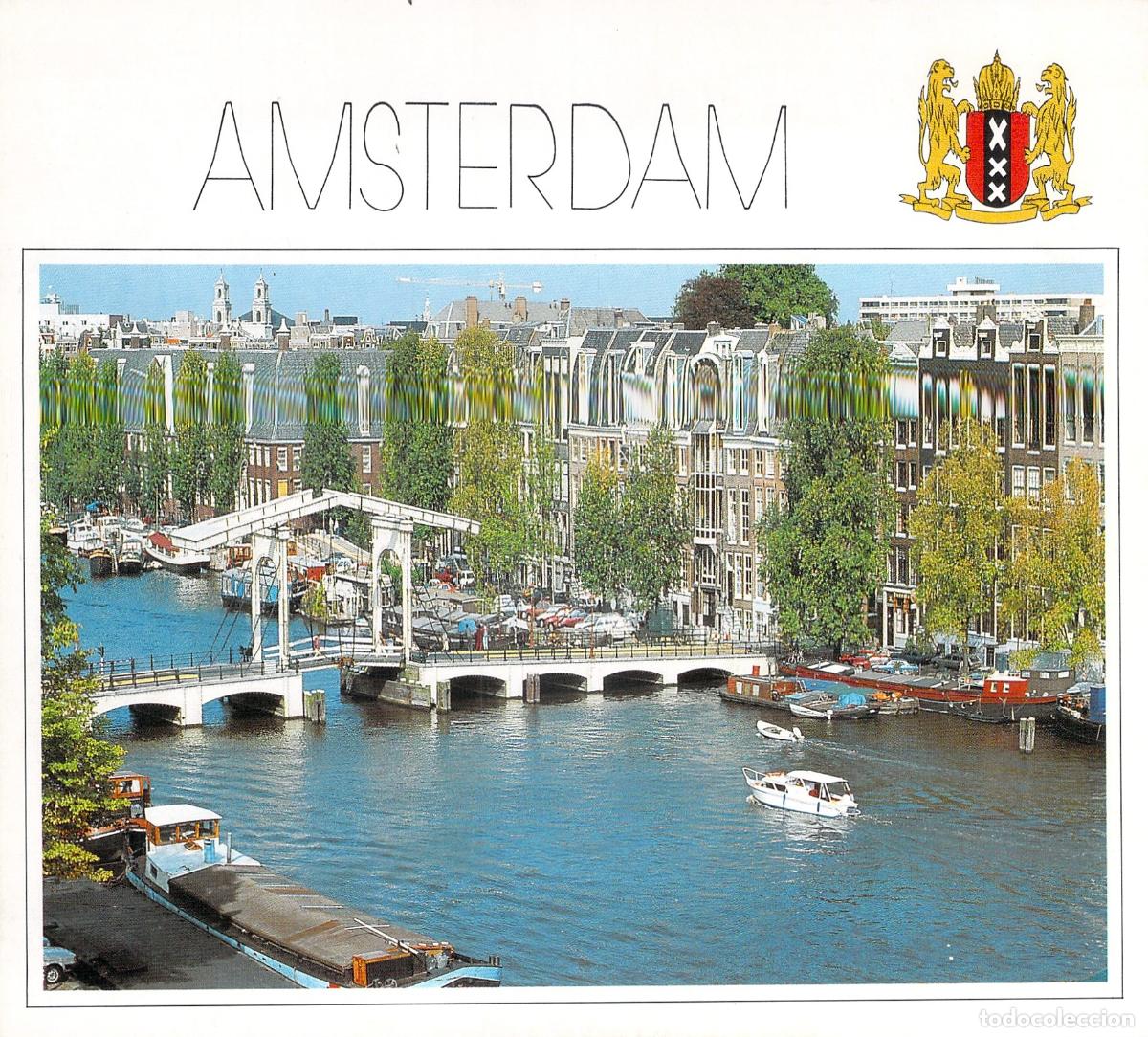 Postales: Postal de Amsterdam - El puente Magere Brug