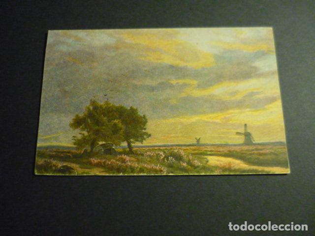 Postales: PAISAJE CON MOLINOS POSTAL - Foto 1