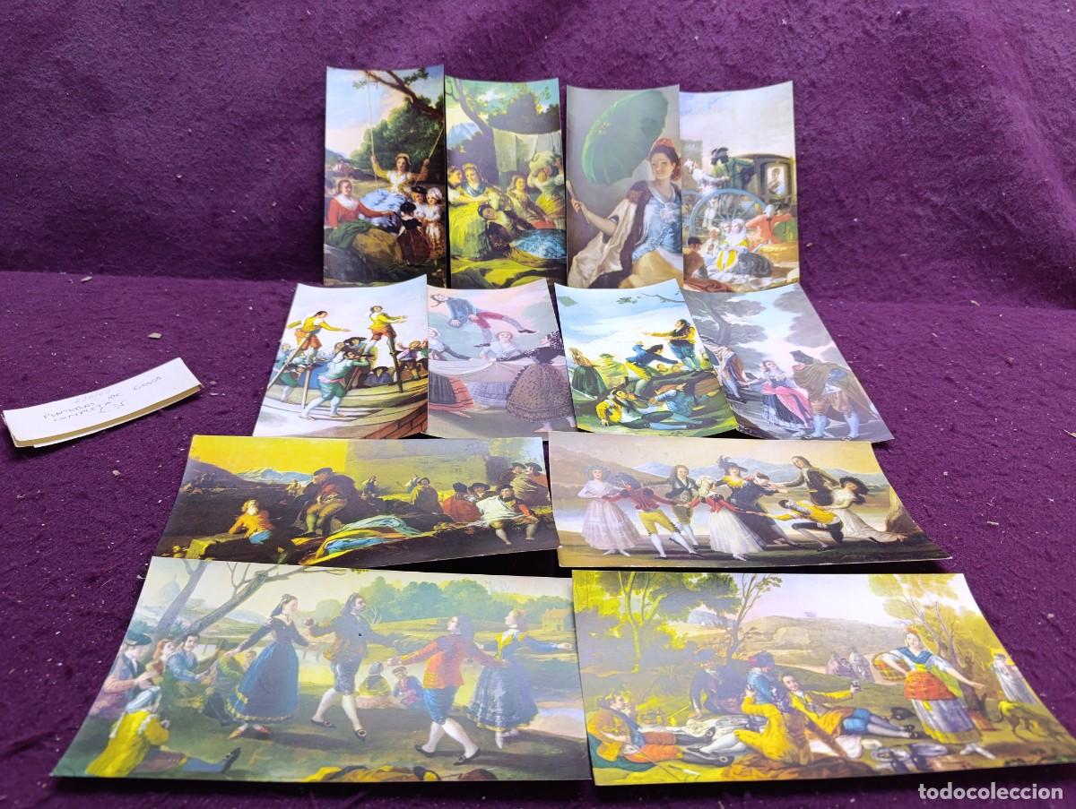 Postales: Lote de Postales, Pinturas de Goya, serie completa, Exclusivas POPA