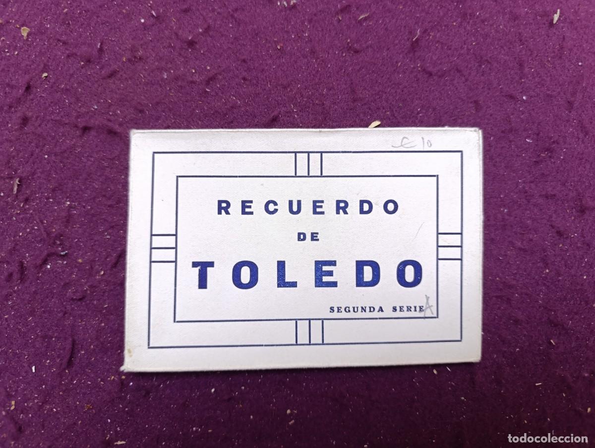 Postales: Estuche con 10 Postales, Recuerdo de Toledo, segunda serie, ed. FM
