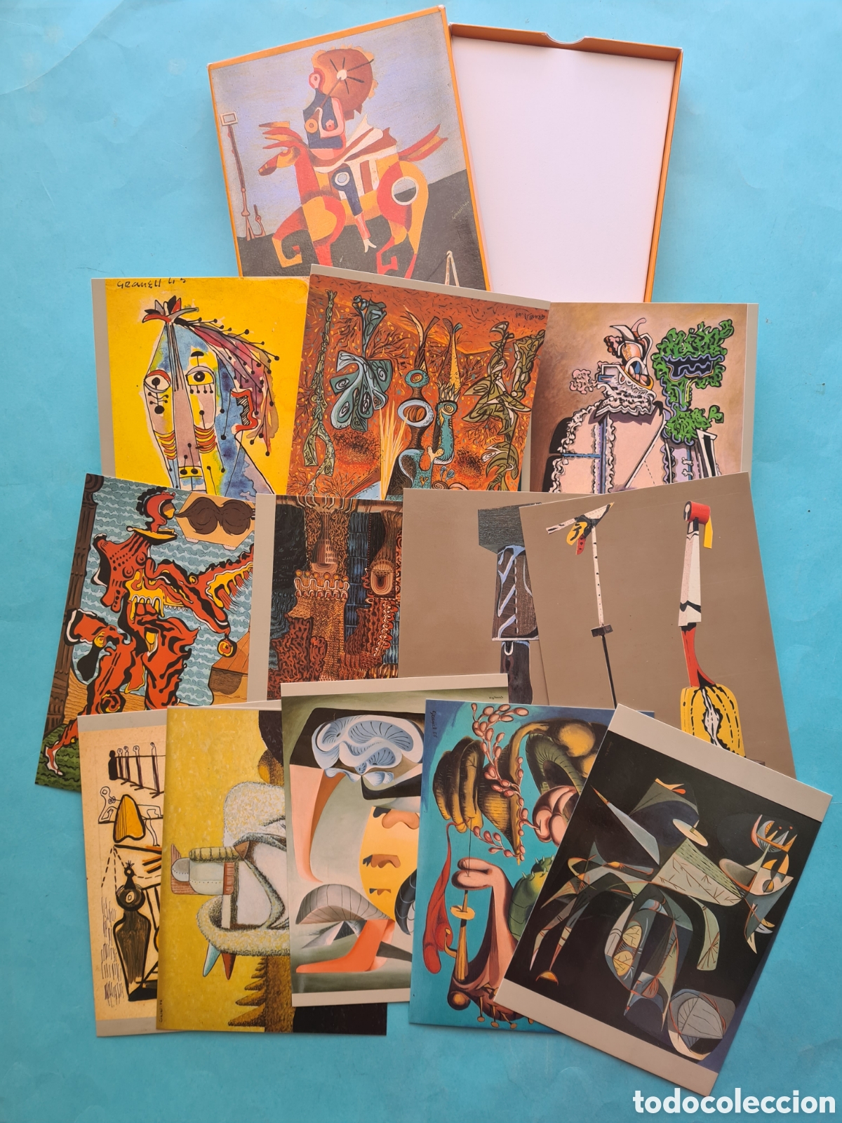 Postales: 12 POSTALES CON PINTURAS DE EUGENIO GRANELL - COLECCION COMPLETA EN SU CAJA ORIGINAL