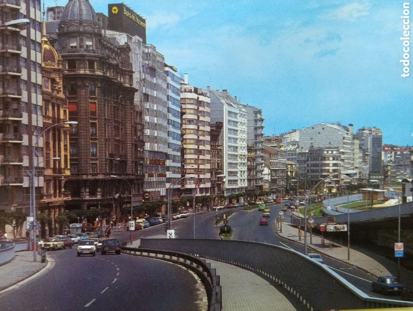 Postales: Postal de A Coru&ntilde;a Linares Rivas - Foto 1
