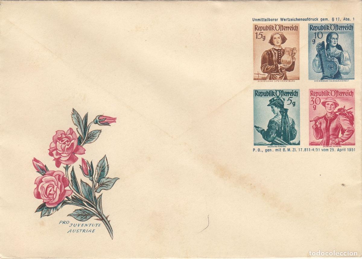 Postales: CRCAR312 AUSTRIA SOBRE ENTERO POSTAL NUEVO - Foto 1