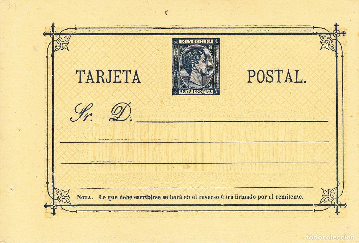 Postales: CRCOL426 ENTERO POSTAL CUBA N&ordm; 1 - Foto 1