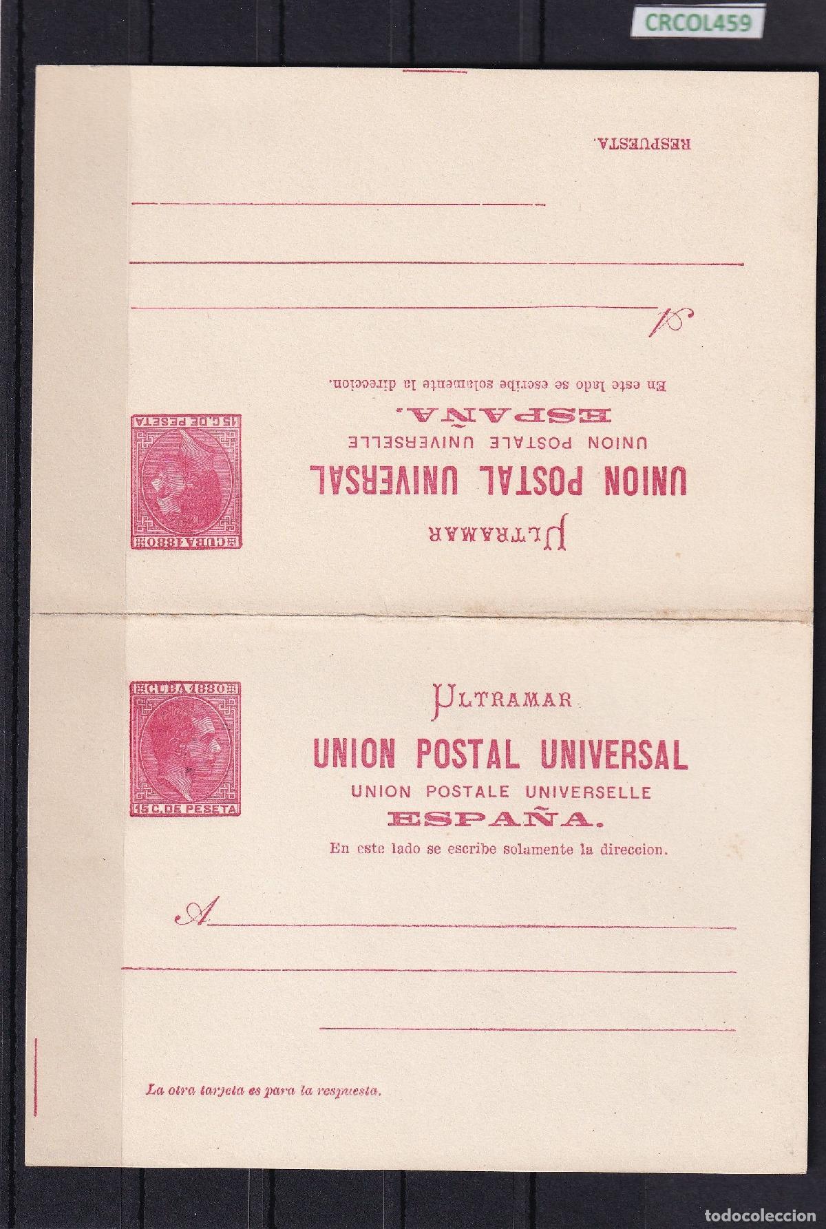 Postales: CRCOL459 ENTERO POSTAL CUBA N&ordm; 6 - Foto 1