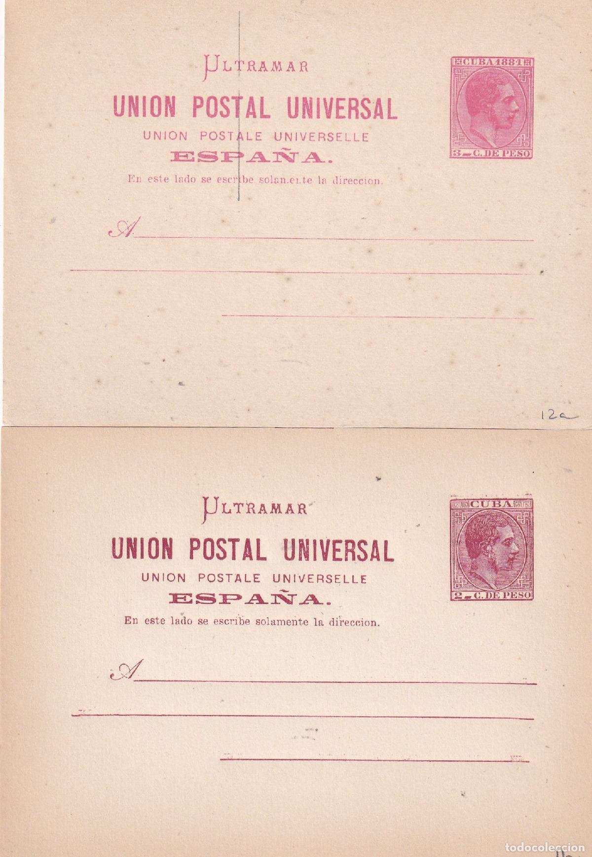 Postkarten: CRCOL627 CUBA ENTERO POSTAL SERIE COMPLETA N&ordm;11/4 (VER DESCRIP. EN FOTO)