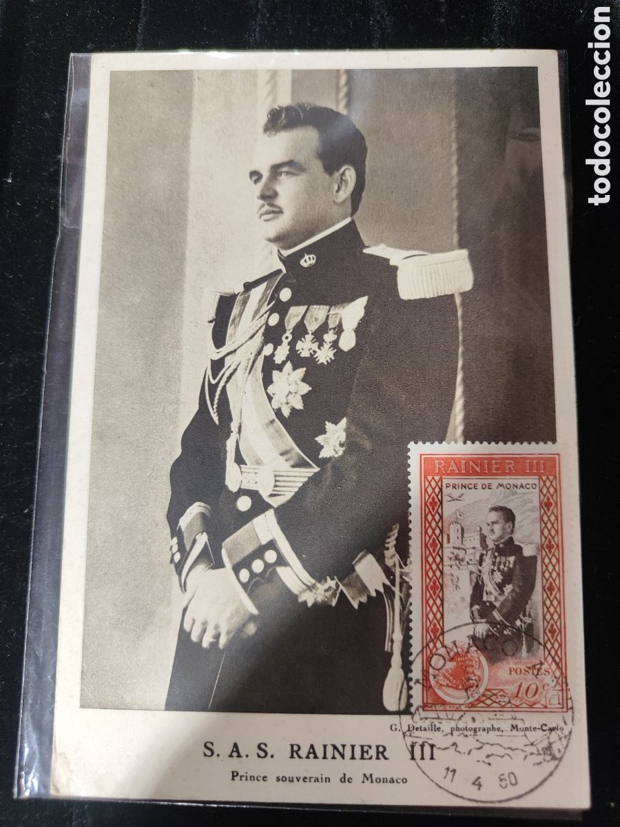 Postkarten: Postal pr&iacute;ncipe Rainiero III.